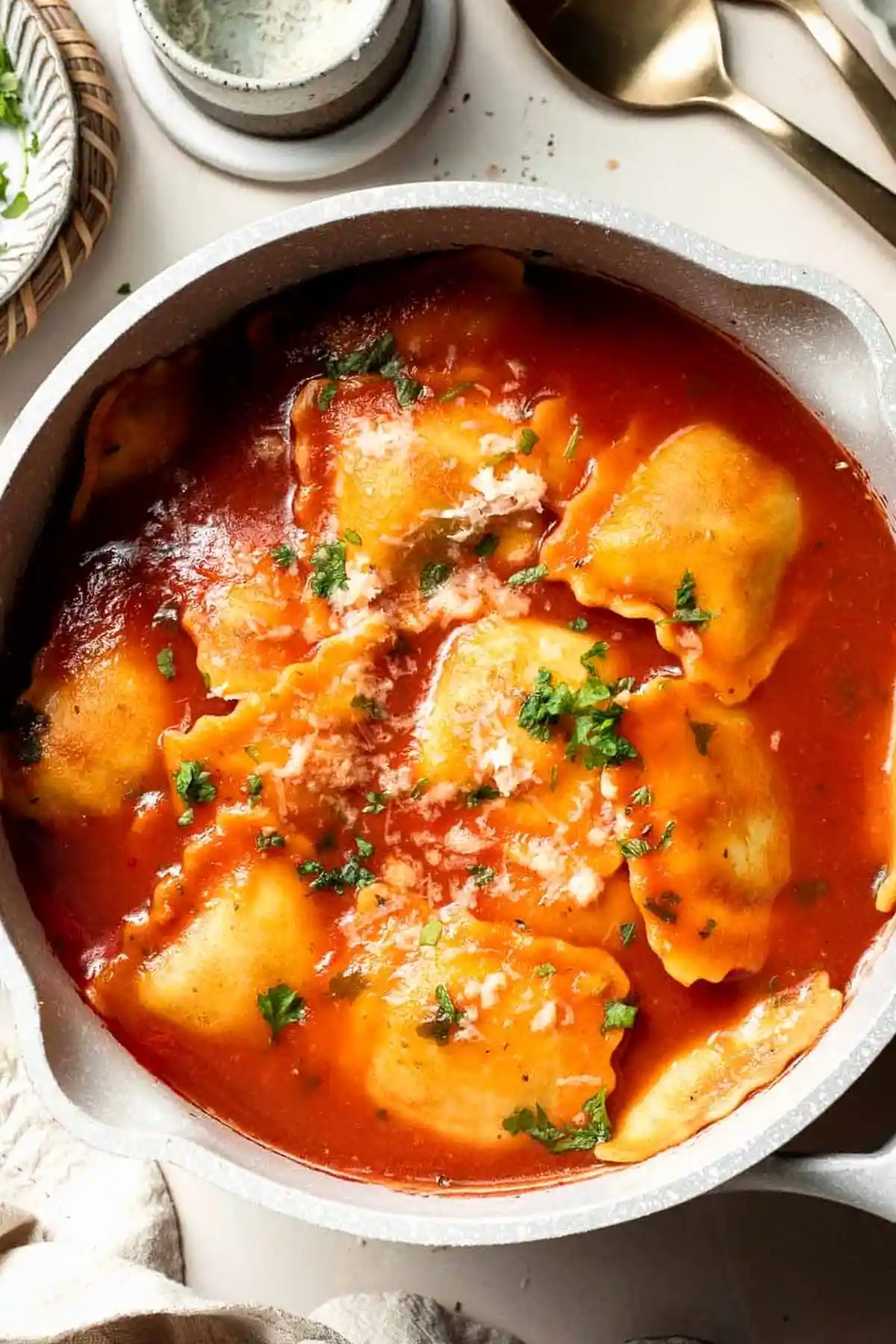 Cozy Ravioli Soup