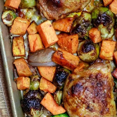 Sheet Pan Paprika Chicken and Vegetables