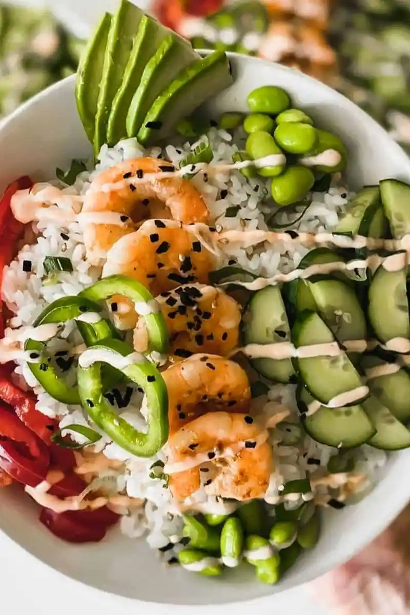 The Best Shrimp Poke Bowl Recipe