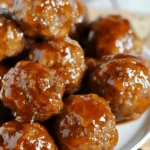 Slow Cooker Sweet Hawaiian Teriyaki Meatballs