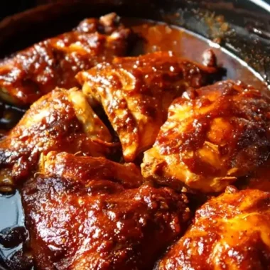 Tender Slow Cooker BBQ Chicken
