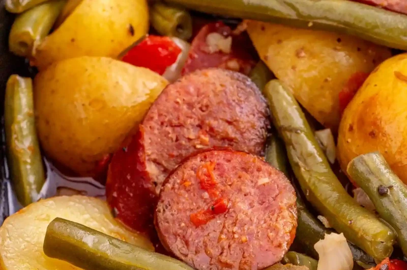 Slow-Cooked Savory Potato and Vegetable Medley