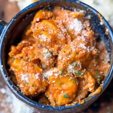 Slow Cooker Beefy Tortellini Casserole