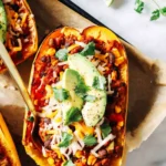 Spaghetti Squash Burrito Bowls