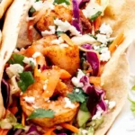 Spicy Shrimp Tacos with Cilantro Lime Slaw
