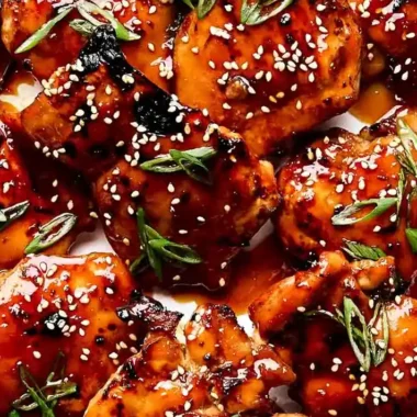 Sticky-Sweet Baked Teriyaki Chicken Thighs (30 Minutes)