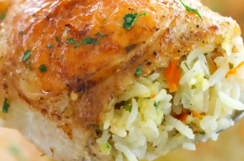 Elegant Chicken and Rice Dinner