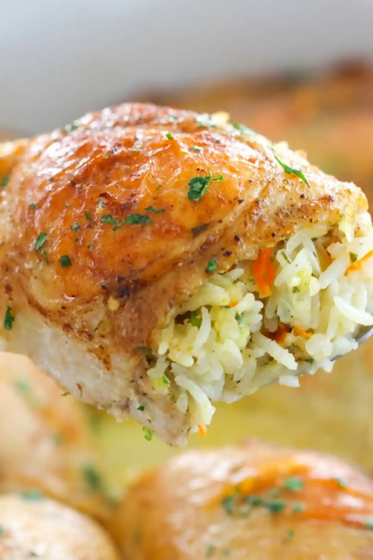 Elegant Chicken and Rice Dinner