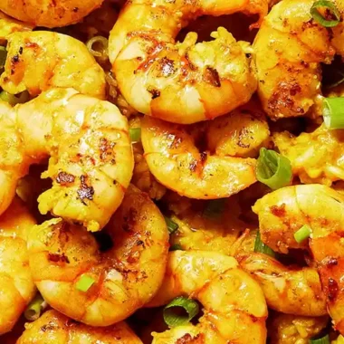 Sweet Corn Shrimp & Rice Skillet
