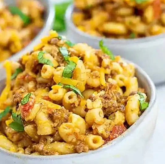 Slow Cooker Taco Mac and Cheese