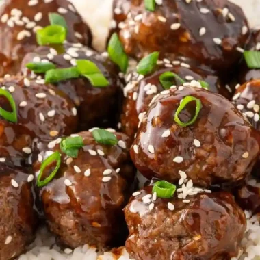 Easy Homemade Teriyaki Meatballs