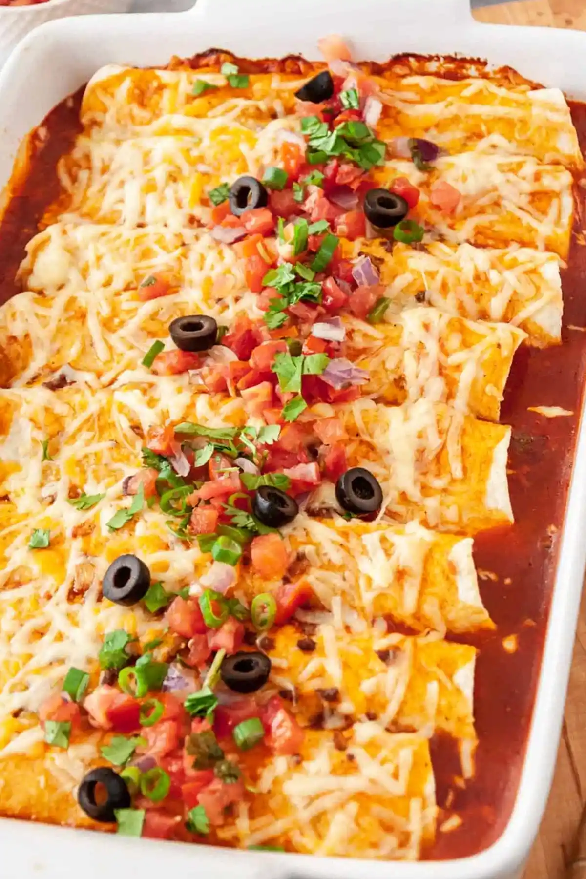Hearty Ground Beef Enchiladas