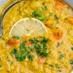 Easy Middle Eastern Red Lentil Soup